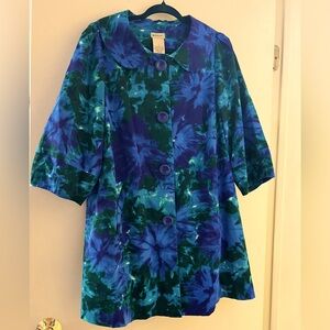 Anthropologie Elevenes Swing Coat